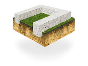 Ленточный фундамент для дома