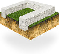 Ленточный фундамент для дома